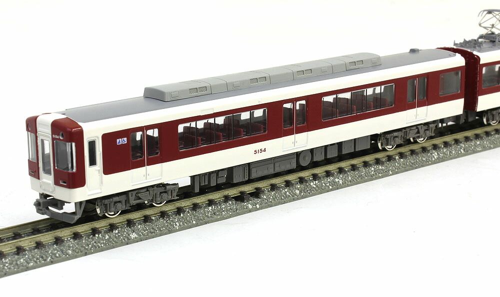 近鉄5200系更新車4両編成セット(動力付き) 【グリーンマックス・30371