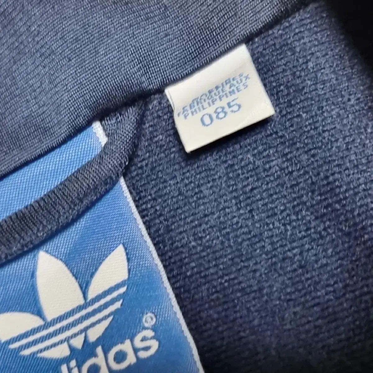 adidas アディダス ファイヤーバード 鍛冶屋 ネイビー グレー ジャージ トラックトップス 85M