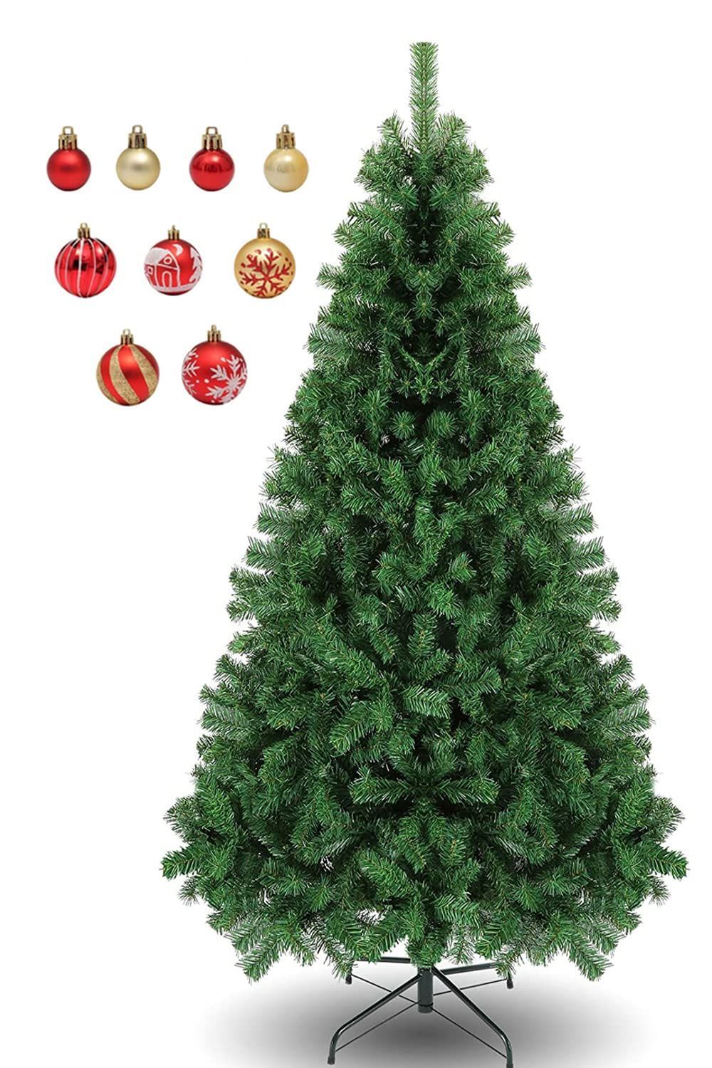 メール便送料無料対応可 グリーン クリスマスツリー‼️ 180cm LED ...