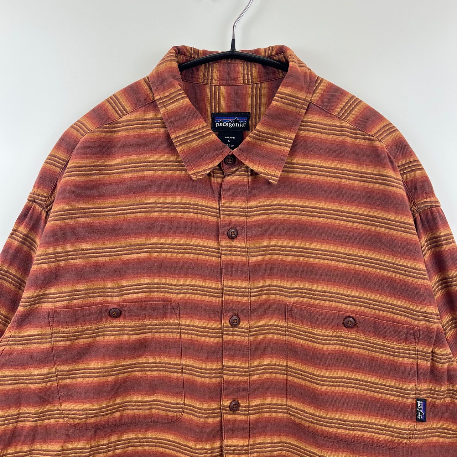 00s Patagonia ポルトガル製 長袖シャツ L 00s Patagonia ポルトガル製 長袖シャツ L