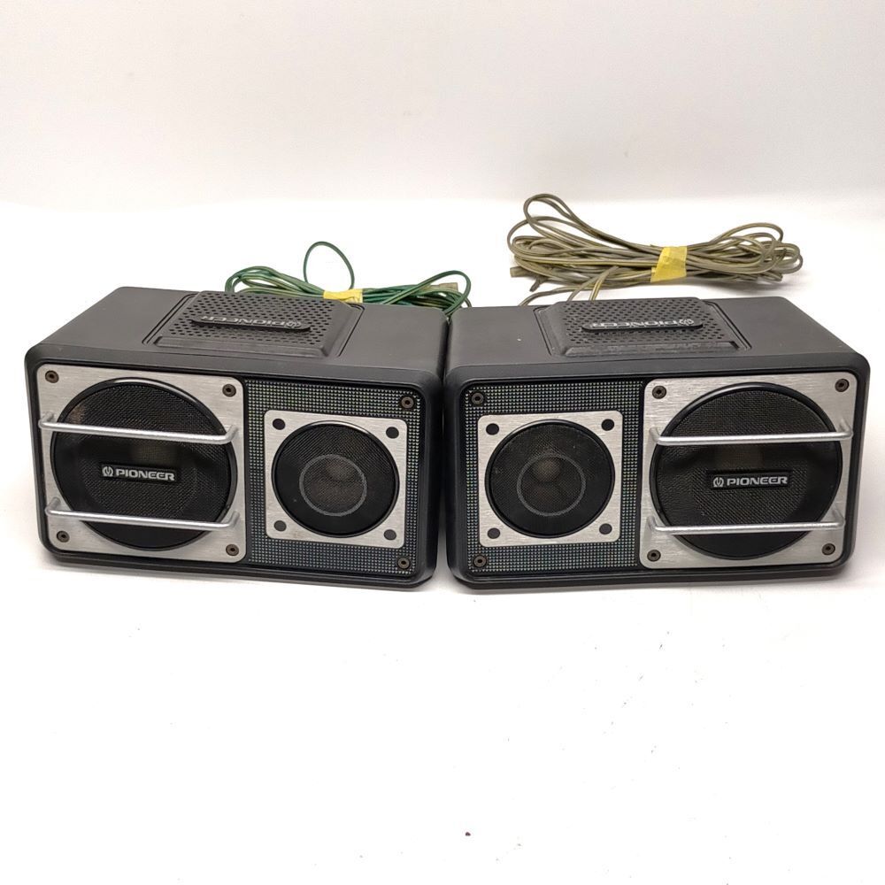 当時物 pioneer パイオニア TS-X6 ボックス型 車載 置き型 据置