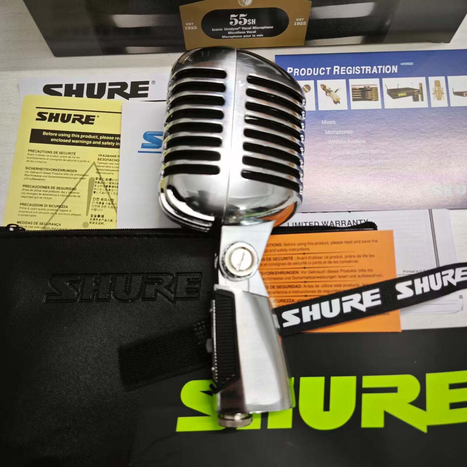 新品未使用 SHURE シュア 55SH Series II ボーカルマイクロホン