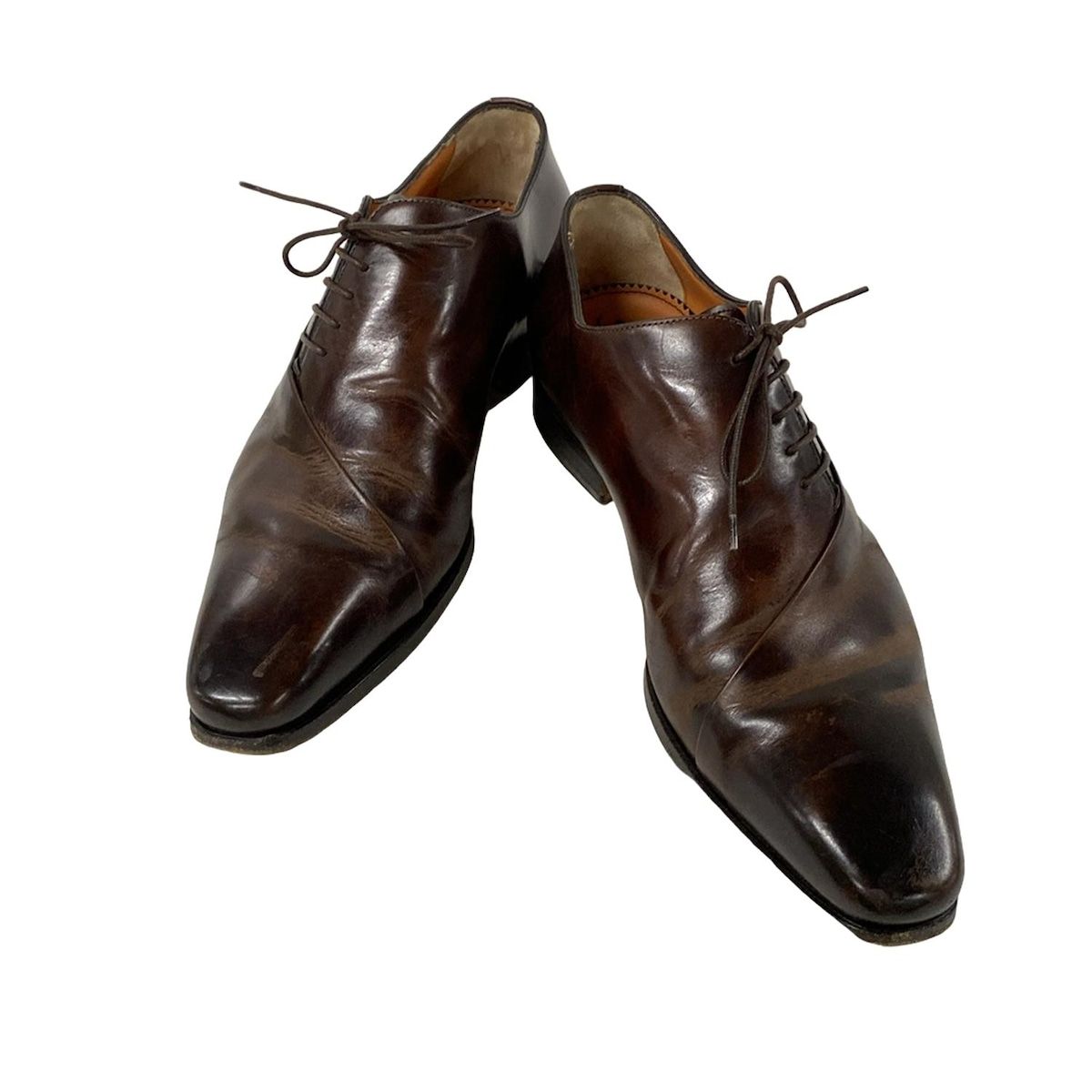 SANTONI サントーニ ストレートチップ レザーシューズ ドレスシューズ 