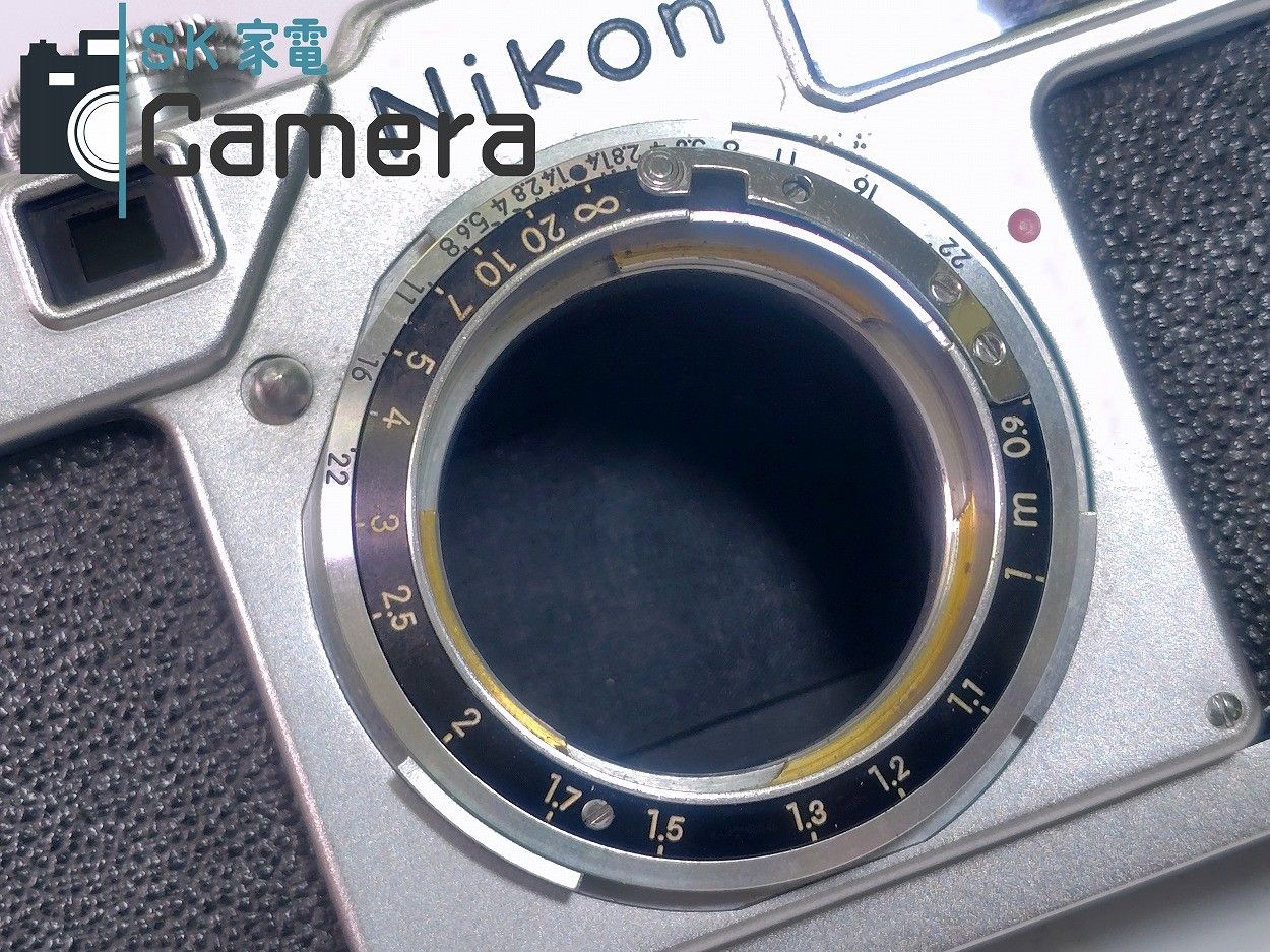 Nikon S4 NIKKOR-H 5cm F2 Nikon S用メーター 露出計 ブースター 元箱  