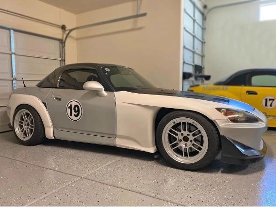 ホンダS2000 AP12 SPOON フロントフェンダー ワイドボディキット サイドスカート交換用 | FRP一対