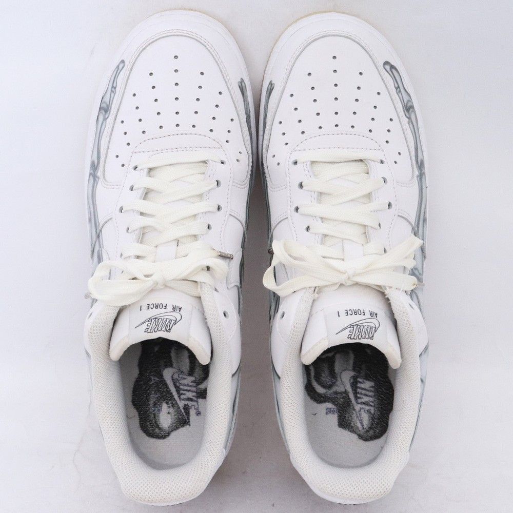 27.5cm NIKE Air Force 1 Low White Skeleton BQ7541-100 - メルカリ
