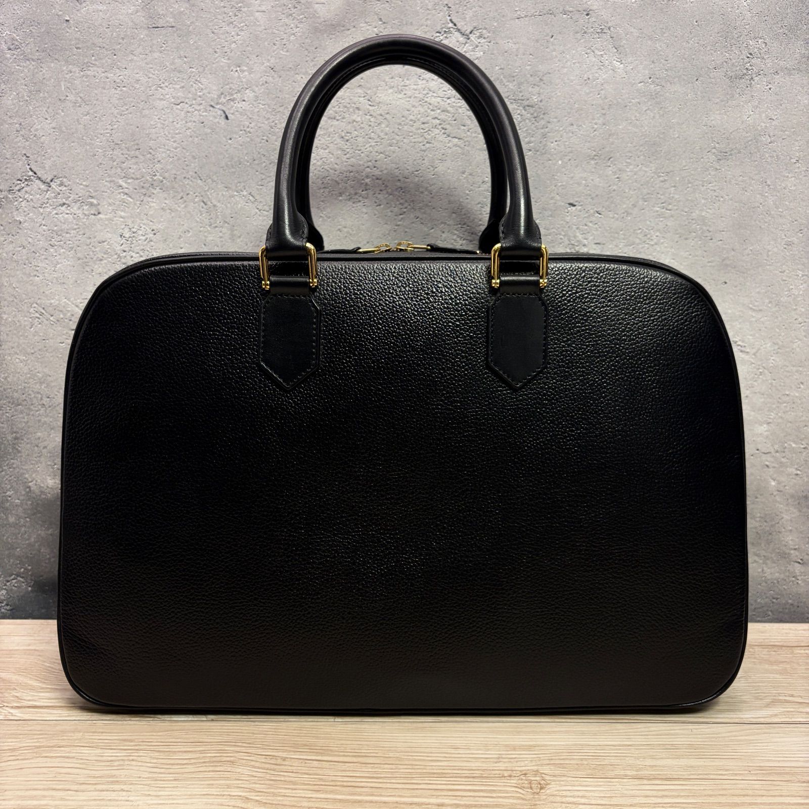 SOMES SADDLE ブラック レザー ブリーフケース 馬具屋がつくる至極のビジネスバッグ｜イノベーションにnewモデル登場