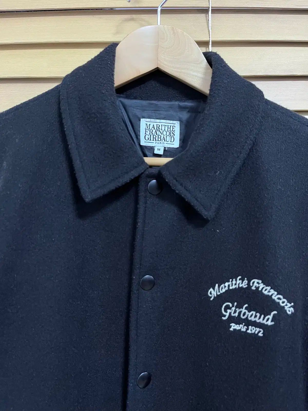 マリテフランソワジルボー メンズ ブラック スタジャン Mサイズ