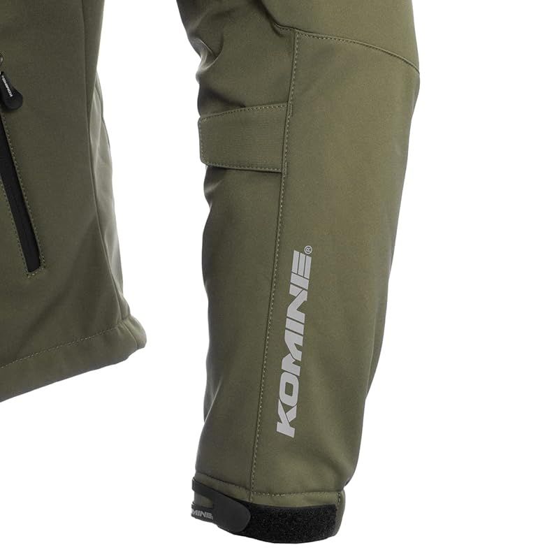 KOMINE] バイク用 プロテクトソフトシェルウィンターパーカ-IFU JK