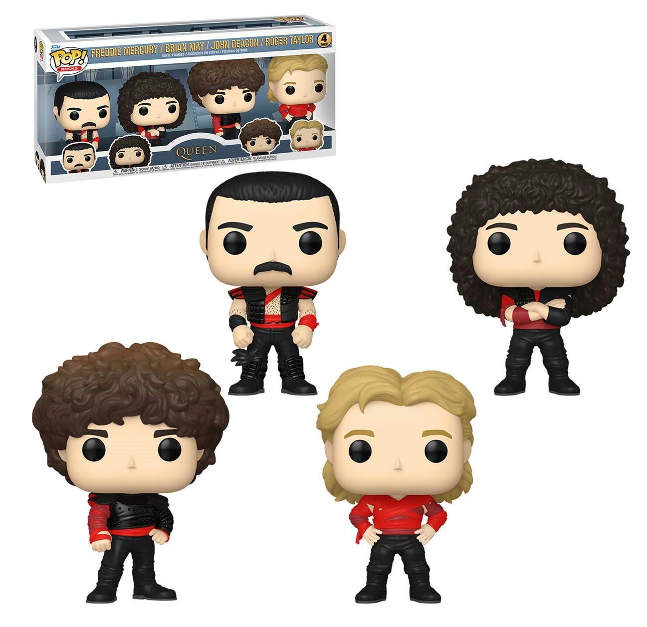 クイーン フィギュア 4体セット Queen Radio Gaga Funko Pop クイーン フィギュア 4体セット Queen Radio Gaga Funko Pop