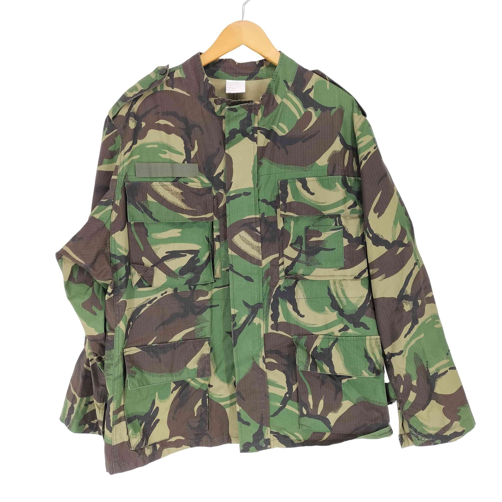 ユーズドフルギ 古着 ポルトガル軍 リップストップ DPM Camo Field Jacket メンズ 54