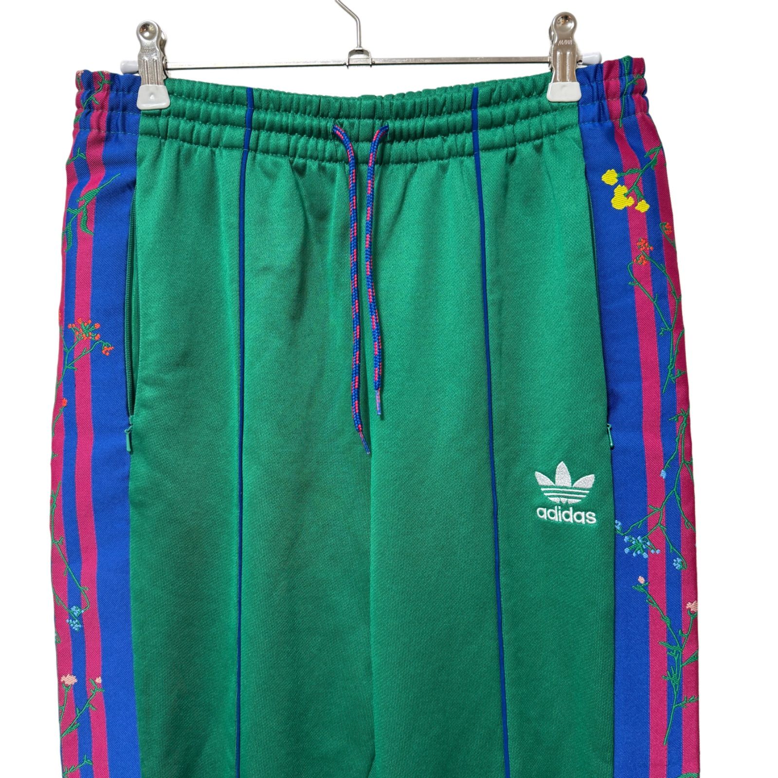 adidas  Y2K トレフォイル刺繍ロゴ　スリーライン　トラックパンツ adidas Y2K トレフォイル刺繍ロゴ スリーライン トラックパンツ