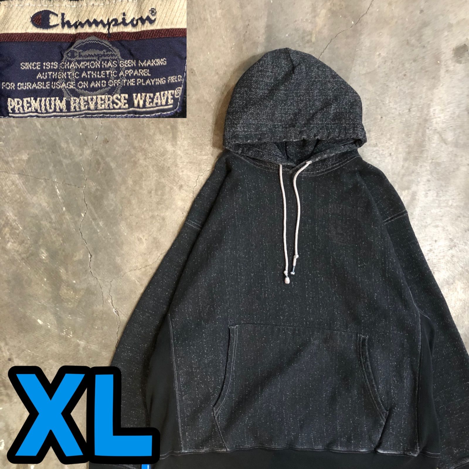 T5489 Champion スウェットパーカー リバースウィーブ 古着