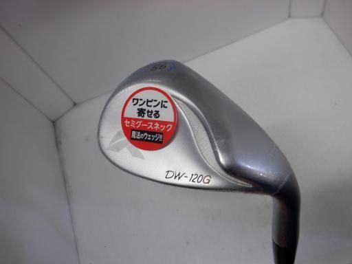 キャスコ Dolphin Wedge DW-120G シルバー 56° レディース ウェッジ WG Dolphin DP-151 フレックスL レディース 女性用 右利き 右用 Aランク ゴルフクラブ