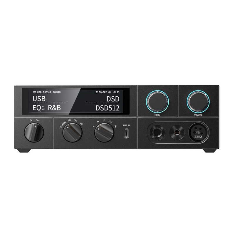 送料無料 ♥ 未開梱 FIIO ポータブルヘッドホンアンプ K15 ハイレゾ対応 | DAC機能対応 Black FIO-K15-B