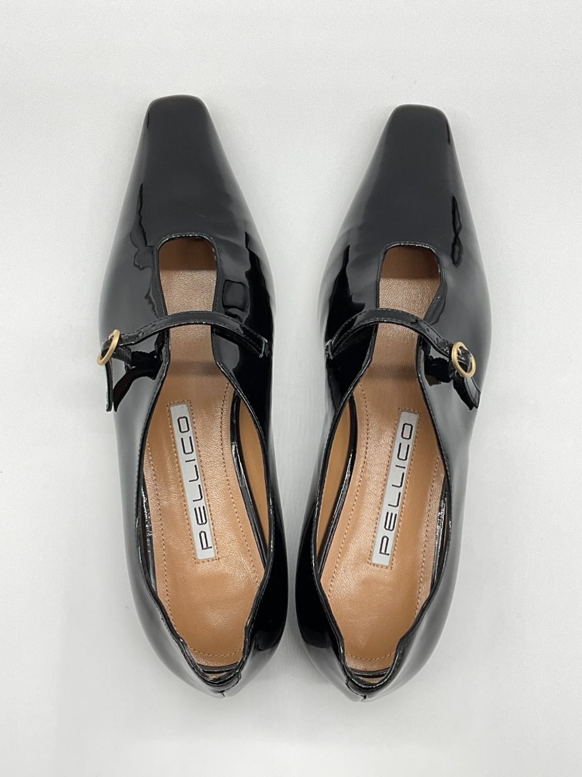 美品 PELLICO ペリーコ DAMA フラットパンプス 37 ブラック PELLICO | パンプス 9.0cm BLACK - アマンオンラインストア