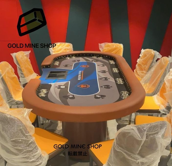 折りたたみ式 ポーカーテーブル 9人用 楕円形 カップホルダー付き チップトレイ テキサス ホールデム カジノ レジャーゲーム 瞬間収納 折りたたみ式 ポーカーテーブル 9人用 楕円形 カップホルダー付き