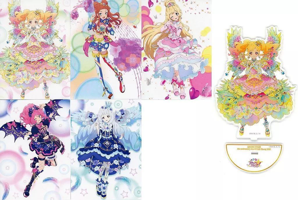 ポストカード 単品 2大特典セット Blu-ray アイカツスターズ! 5th anniversary ALL STARS Blu-ray BOX 初回生産 同梱特典