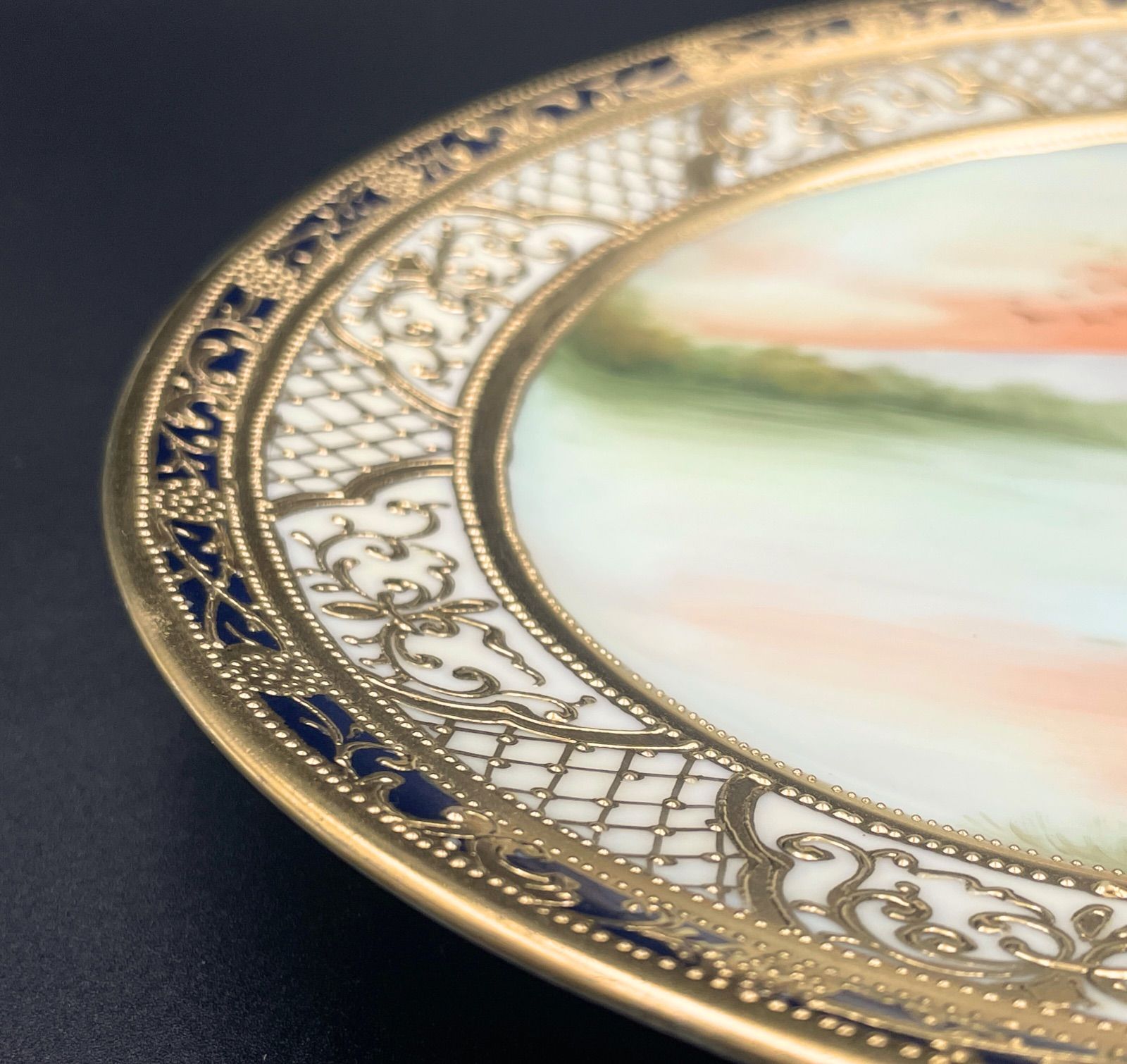 アンティーク美品　里帰りノリタケ Noritake - 里帰り アンティーク オールドノリタケ アールデコ