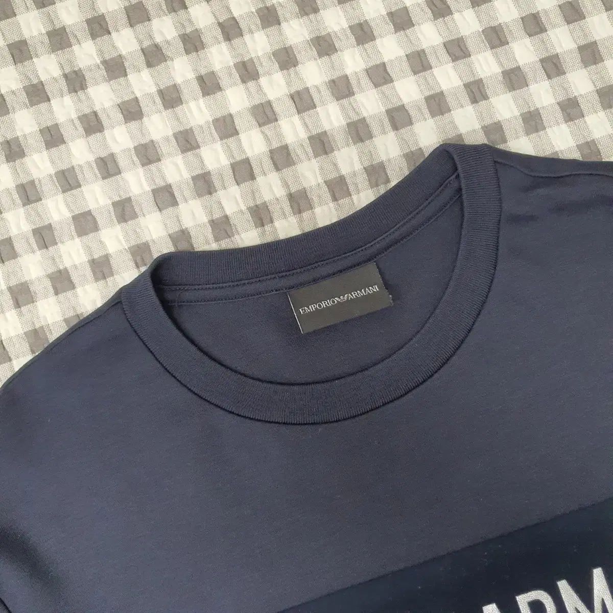 インペリオ ARMANI アルマーニ ロングスリーブ コットンTシャツ メンズ 95
