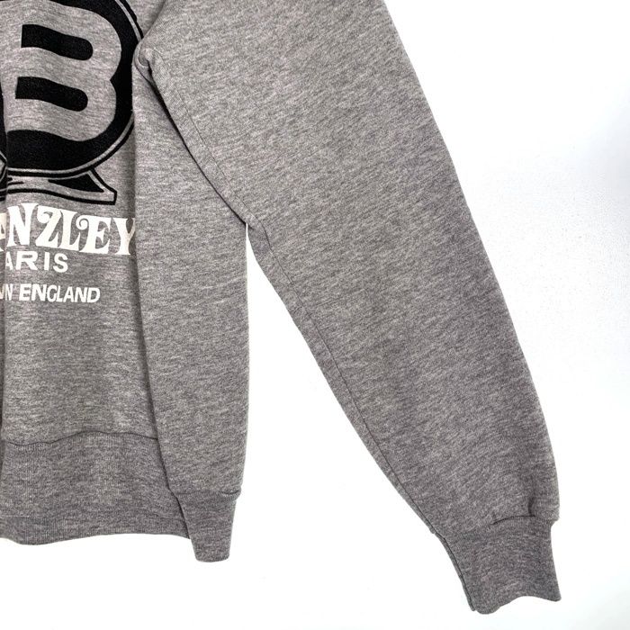 80's BARNZLEY PARIS プリント クルーネックスウェットトレーナー