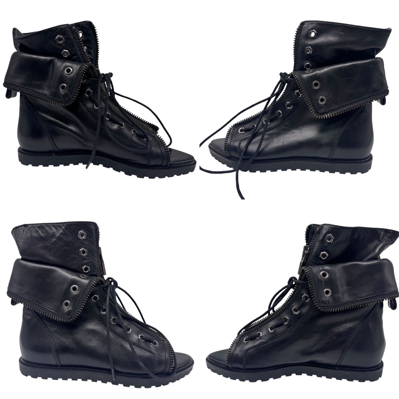 【未使用に近い】Alexander wang アレキサンダーワン ブーツ 金具 未使用に近い】Alexander wang アレキサンダーワン ブーツ 金具