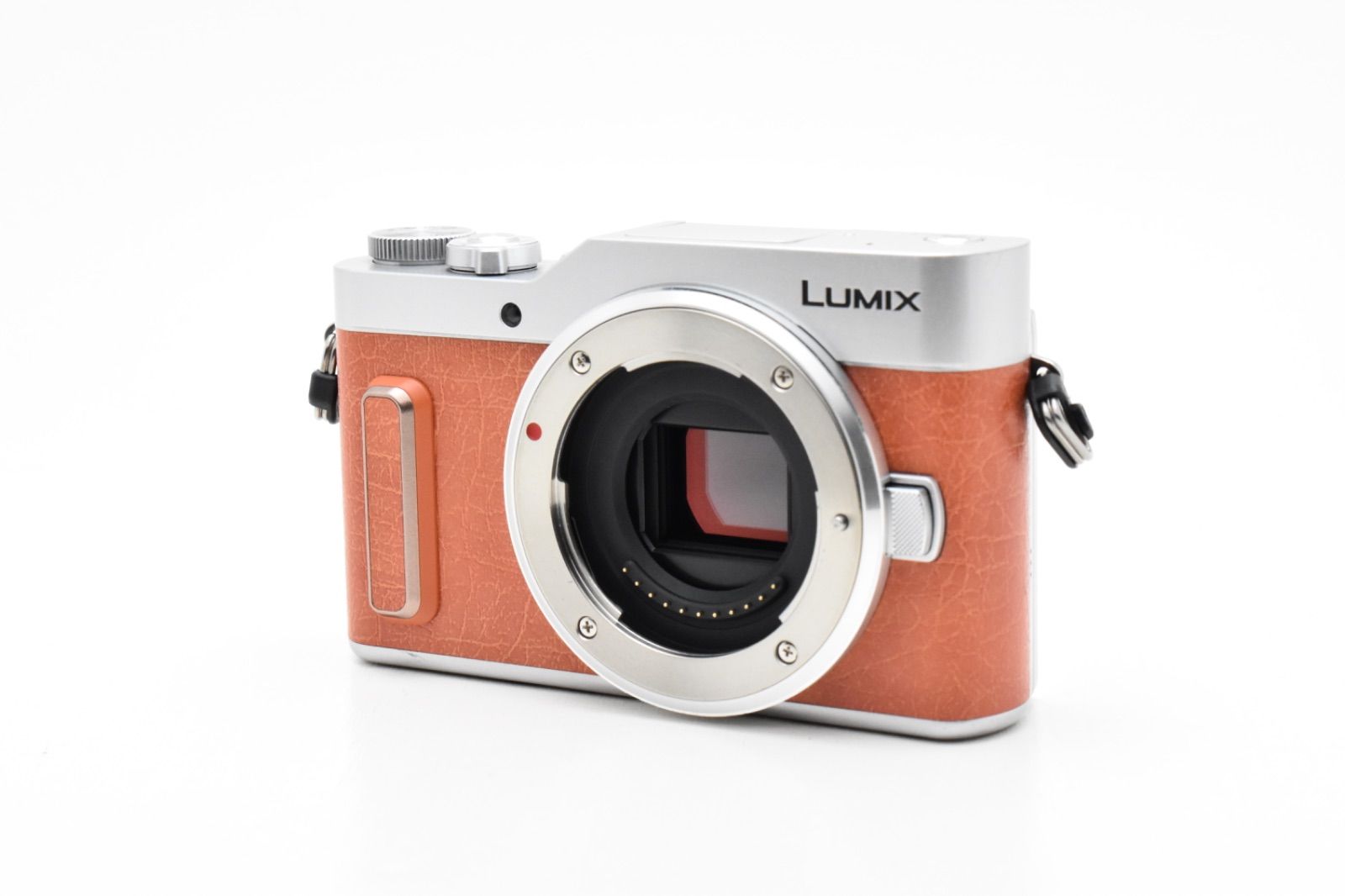 Panasonic DC-GF10W ミラーレスカメラ オレンジ ミラーレス一眼レフ