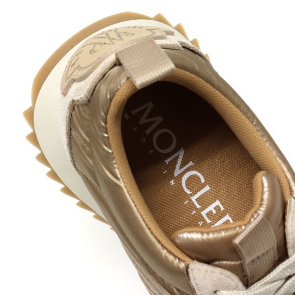 MONCLERモンクレール PACEYスニーカー メタリックゴールド 24SS新作 モンクレール MONCLER レディース PACEY スニーカー