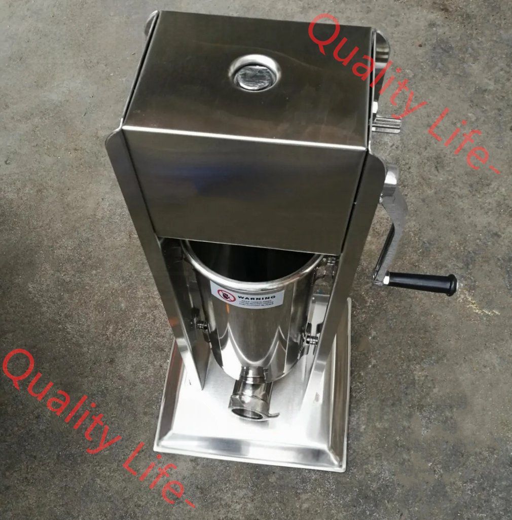 ソーセージスタッファー 容量3L 調理器具 ソーセージメーカー 肉詰機 手動式 2段階の速度調整