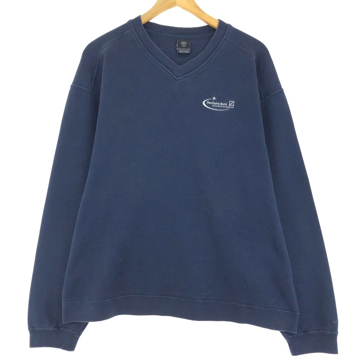 古着 ナイキ NIKE GOLF ゴルフ Vネック スウェットシャツ トレーナー メンズL /eaa413557 【中古】/eaa413557