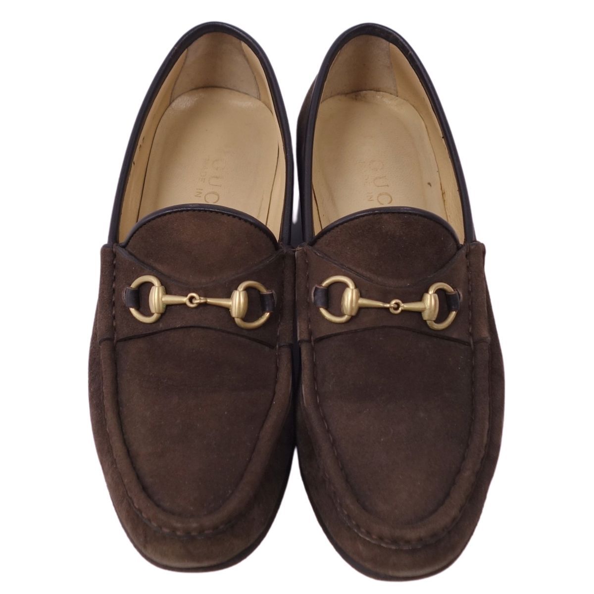 Vintage グッチ GUCCI ローファー モカシン ホースビット
