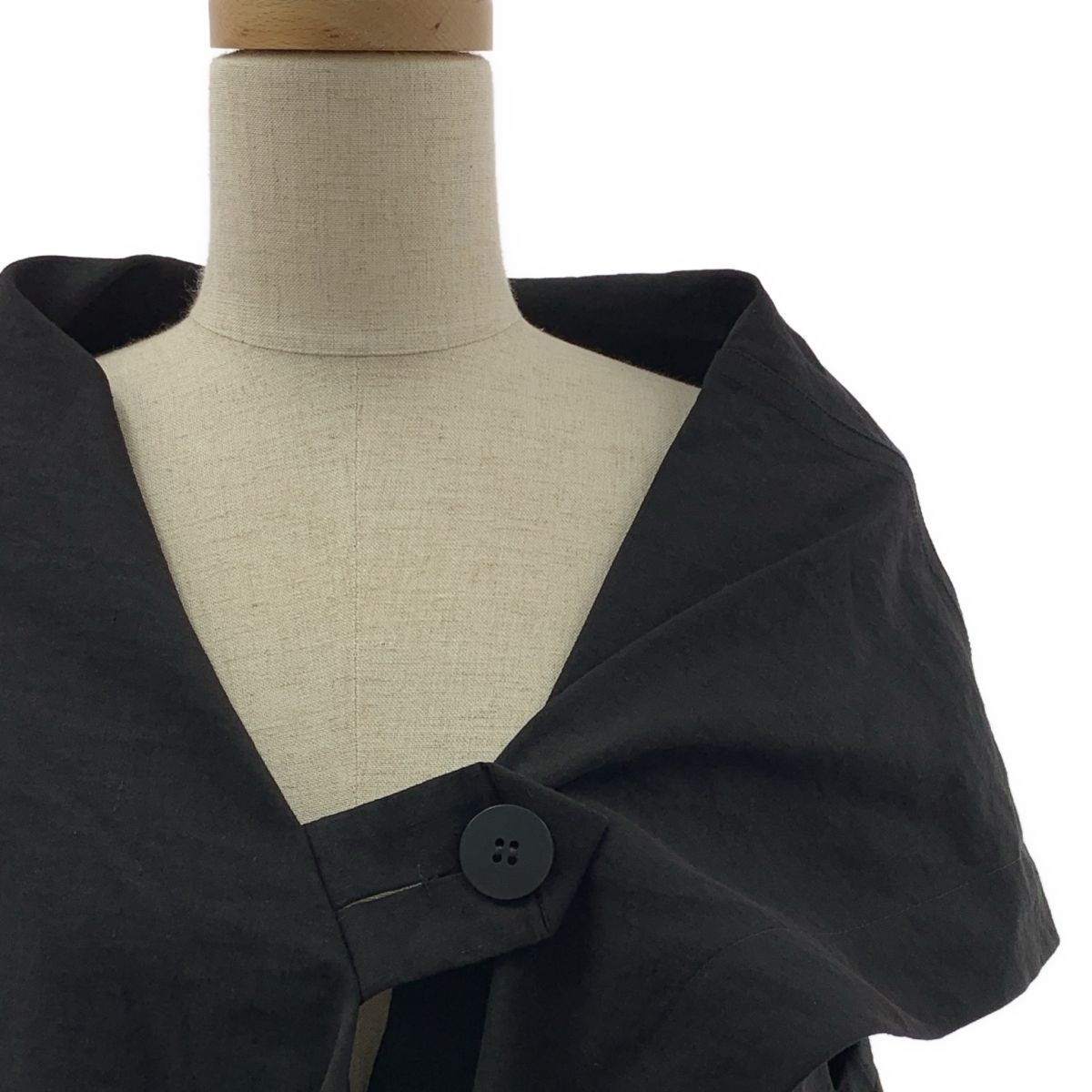 ISSEY MIYAKE イッセイミヤケ Enclothe ジャンプスーツ オールインワン パンツ 2 ブラック レディース