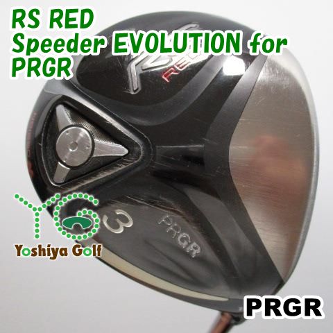 通販限定■ フェアウェイウッド プロギア RS RED/Speeder EVOLUTION for PRGR/R2/15[082302]