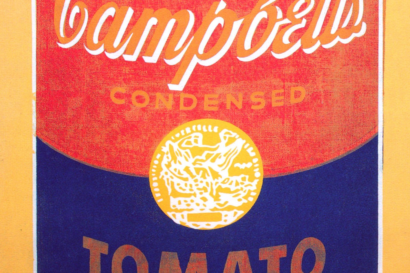 アンディ・ウォーホル 「キャンベル・スープ（トマト）」 版画 額装 限定品 額装品⁄Sunday Bキャンベル缶Ⅱ Tomate Beef⁄ウォーホル アンディ