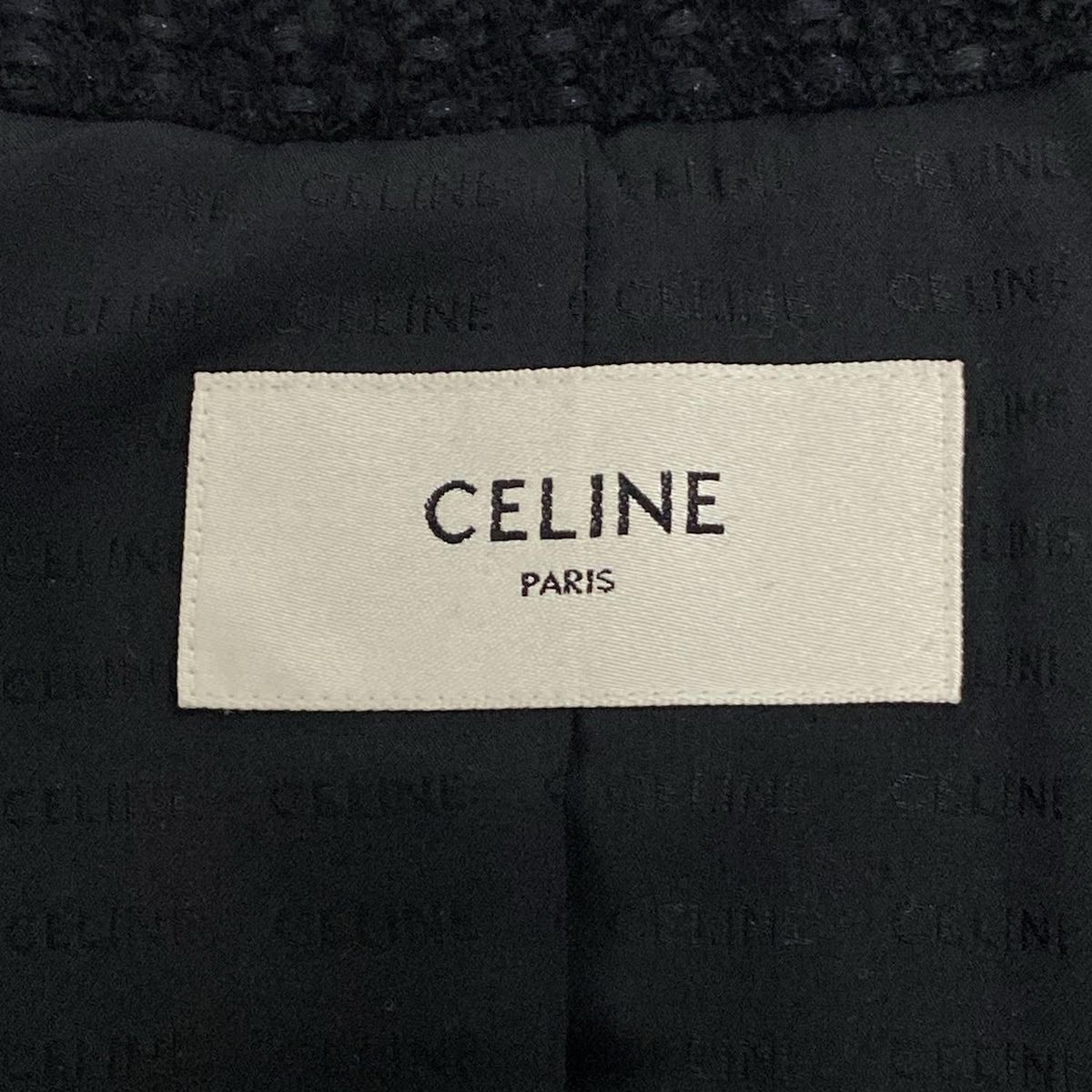 長袖|秋|冬|ツイード コットン