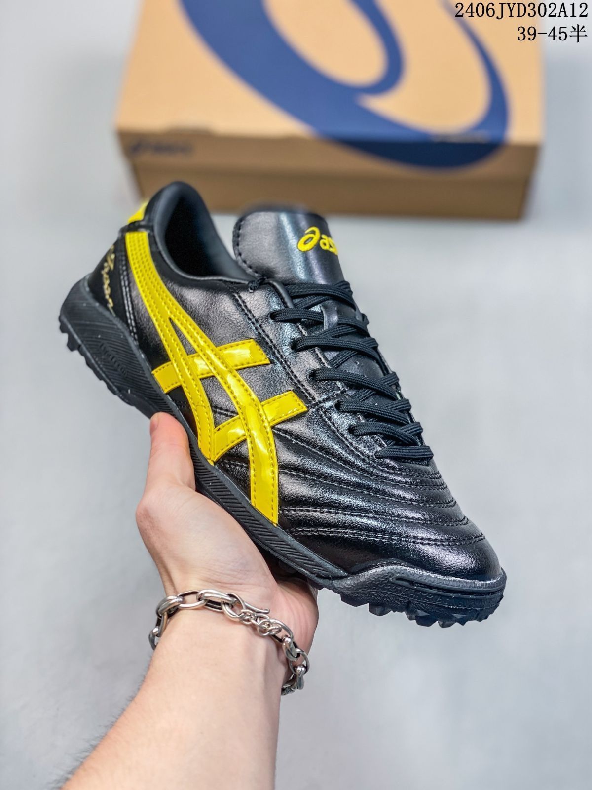 Asics C3 FF TF タフシューズ 265 新品 C3 FF TF | BLACK/SAFFRON | メンズ フットサルシューズ【ASICS