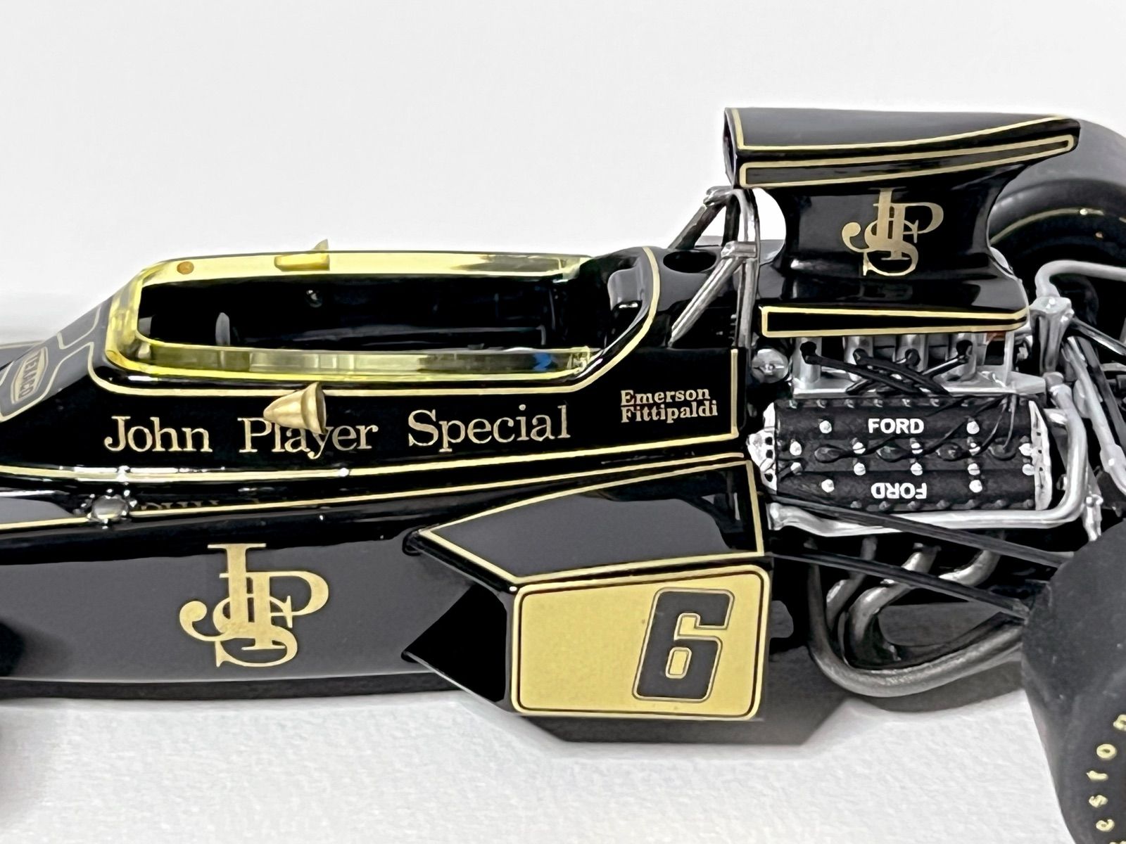 デアゴスティーニF1ミニカー対応 1/24 ロータス 72D JPS タバコ