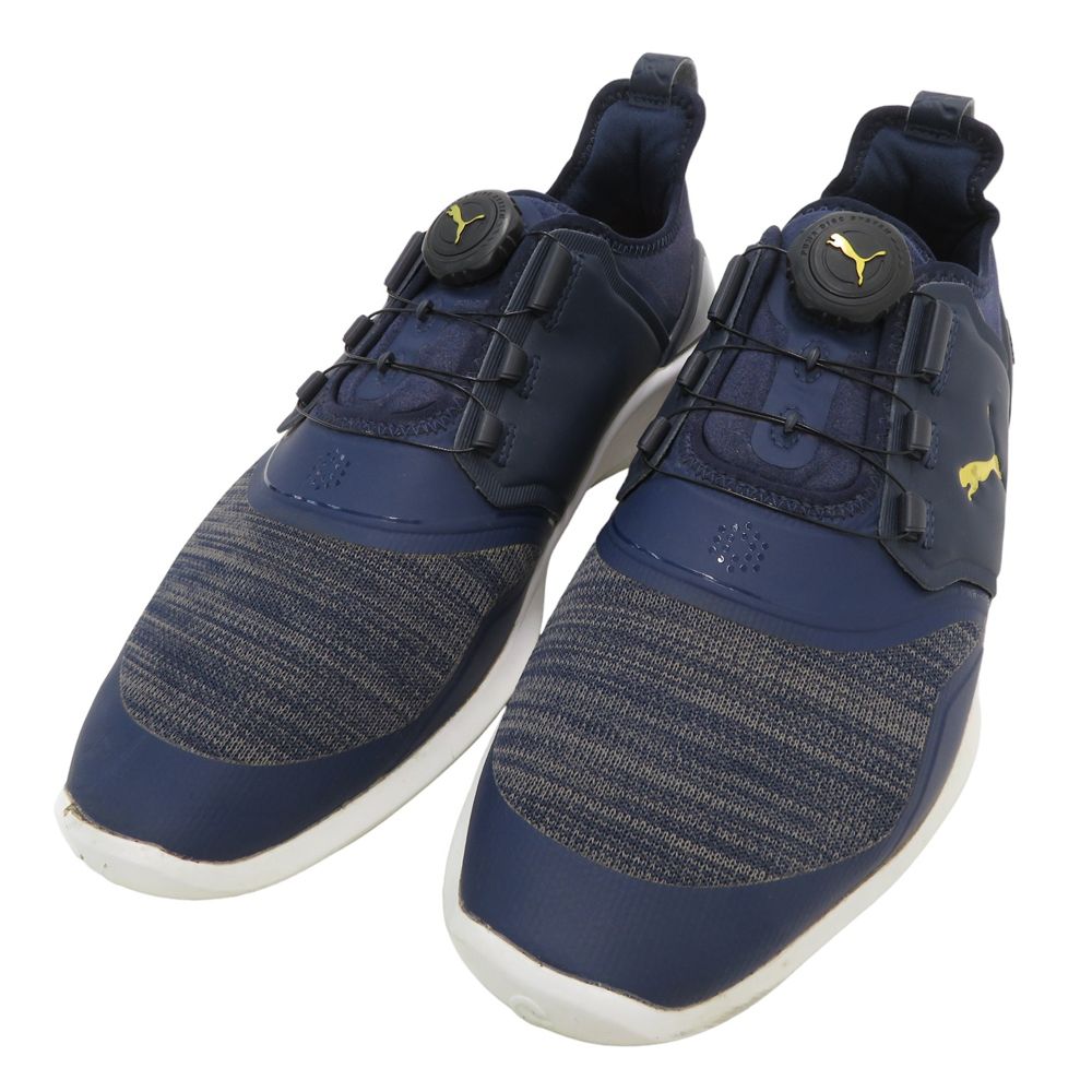 【美品✨】プーマ イグナイト USA ゴルフシューズ ネイビー 26cm PUMA IGNITE ゴルフシューズ ホワイト/ネイビー/レッド 【美品