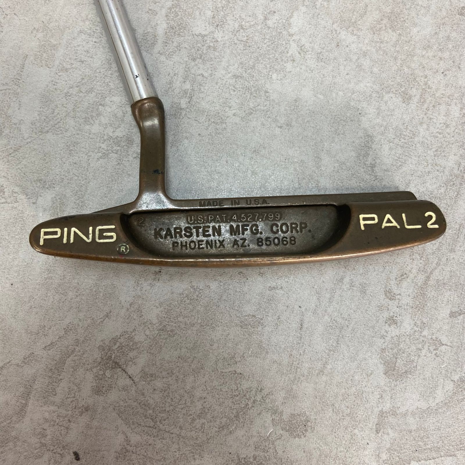 PING - PING　PAL2　ベリリウムカッパー　メンズゴルフパター　スチール　右利き用　PT　ピン型　34インチ　約453g　ピン　パル アンサー2ベリリウムカッパー ピン(PING) パター(PUTTER