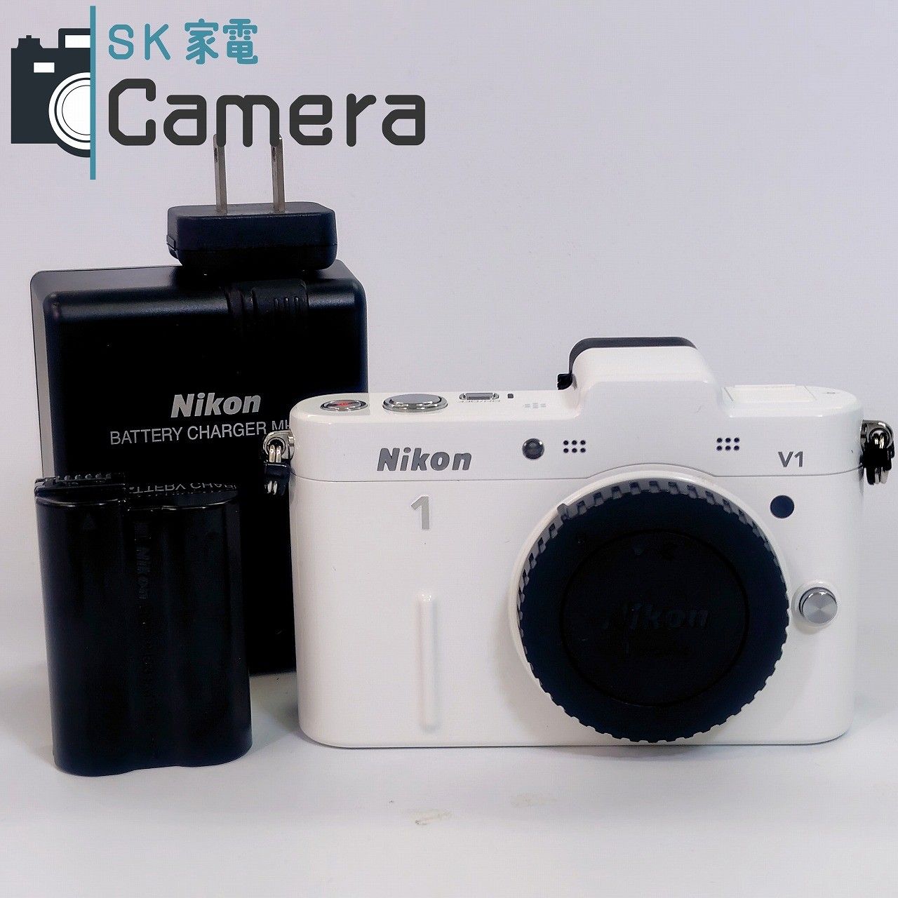 Nikon 1 V1 ホワイト & Fujian CCTV 25mm F1.8 Amazon | Nikon ミラー