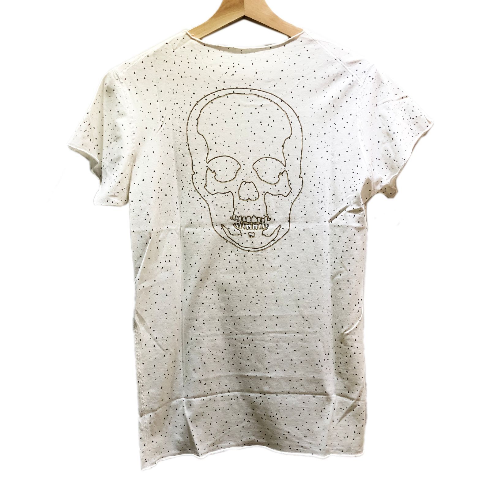 ルシアン　ペラフィネ　半袖 lucien pellat-finet ルシアンペラフィネ Dot Pattern Back Skull