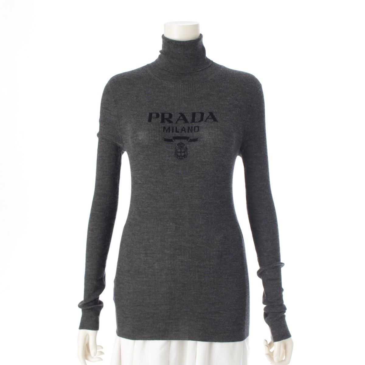 PRADAタートルネックインナー 三越伊勢丹 | PRADA/プラダ_Women通販 | スーパーファインウール