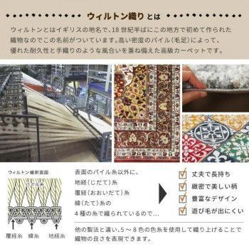 玄関マット メダリオン