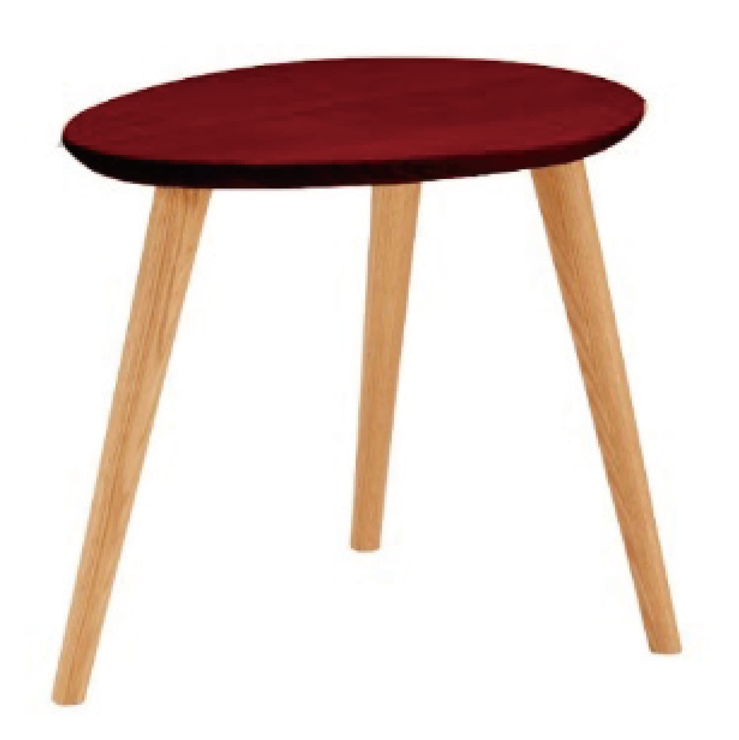 在庫処分】サイドテーブル(ウォルナット+オーク) ウォルナットサイド  