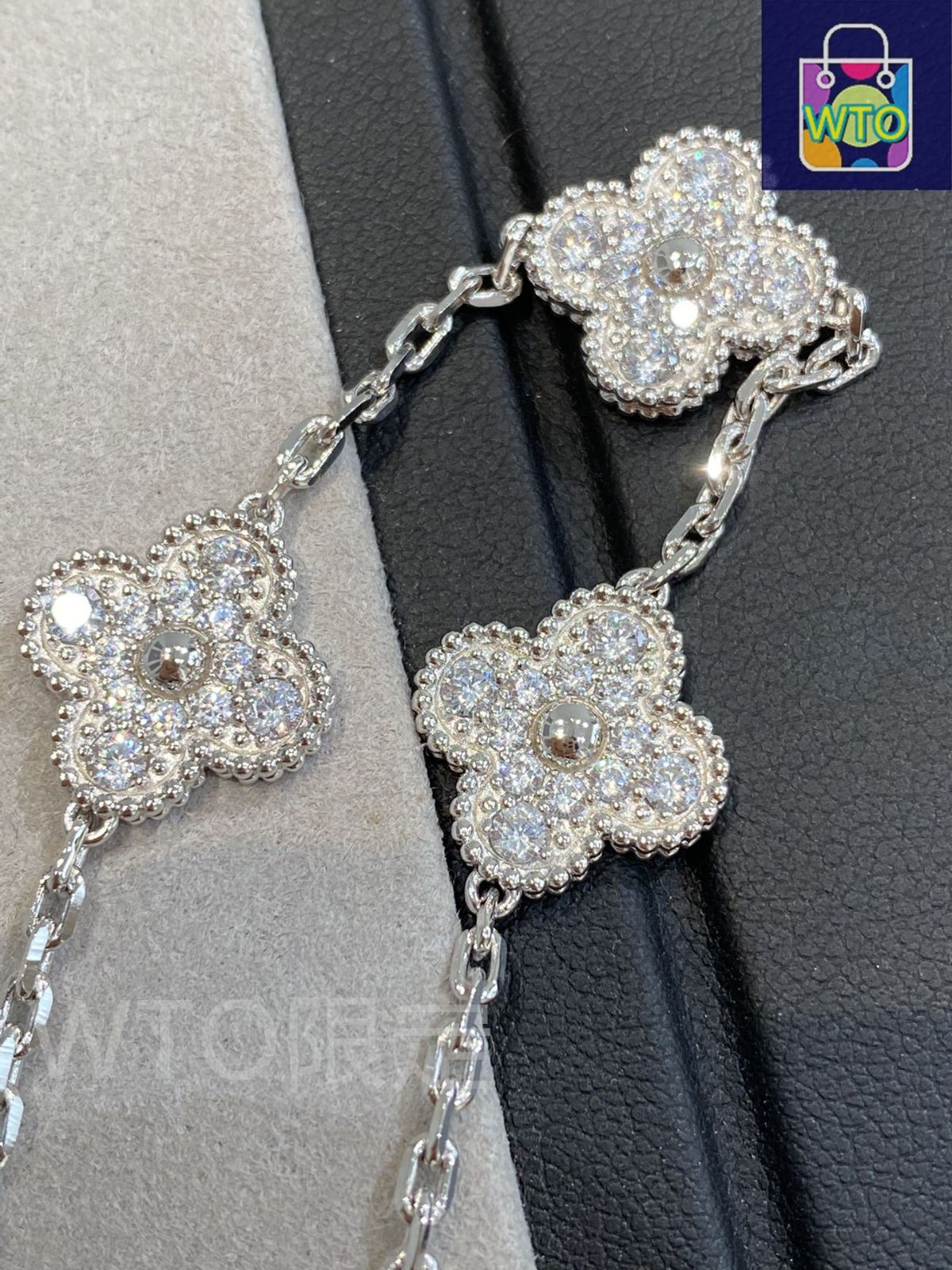 美品⭐️ヴァン クリーフ＆アーペル【ヴィンテージ アルハンブラ ブレスレット】 ヴァンクリーフ＆アーペル Van Cleef & Arpels ブレスレット