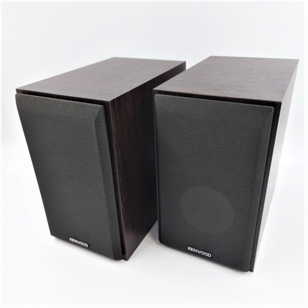 美品】ケンウッド LS-K505 2WAYスピーカー ペア ブラウン 木製 - メルカリ