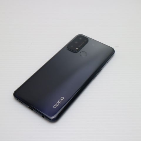 超美品 SIMフリー OPPO Reno5 A シルバーブラック 本体 即日発送