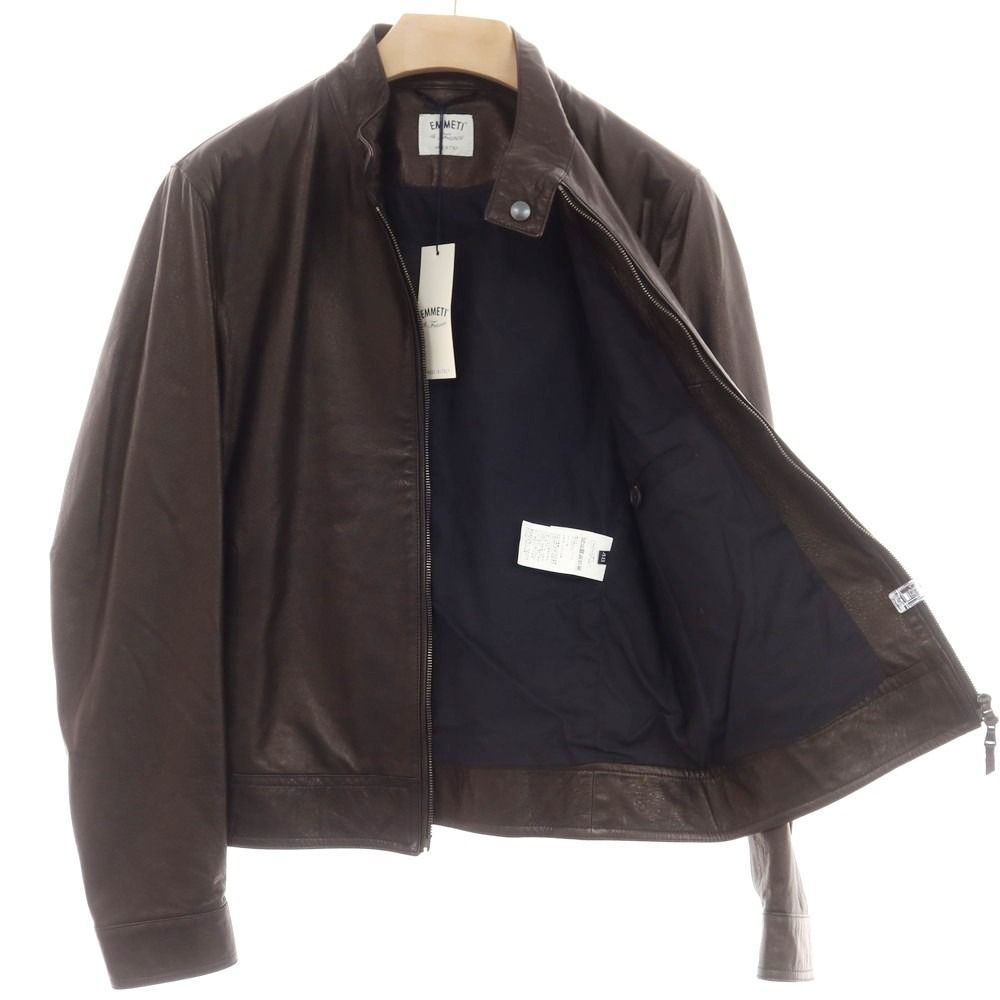 最高峰 1.7mm カウハイド 50's パテッド シングルライダース レザー