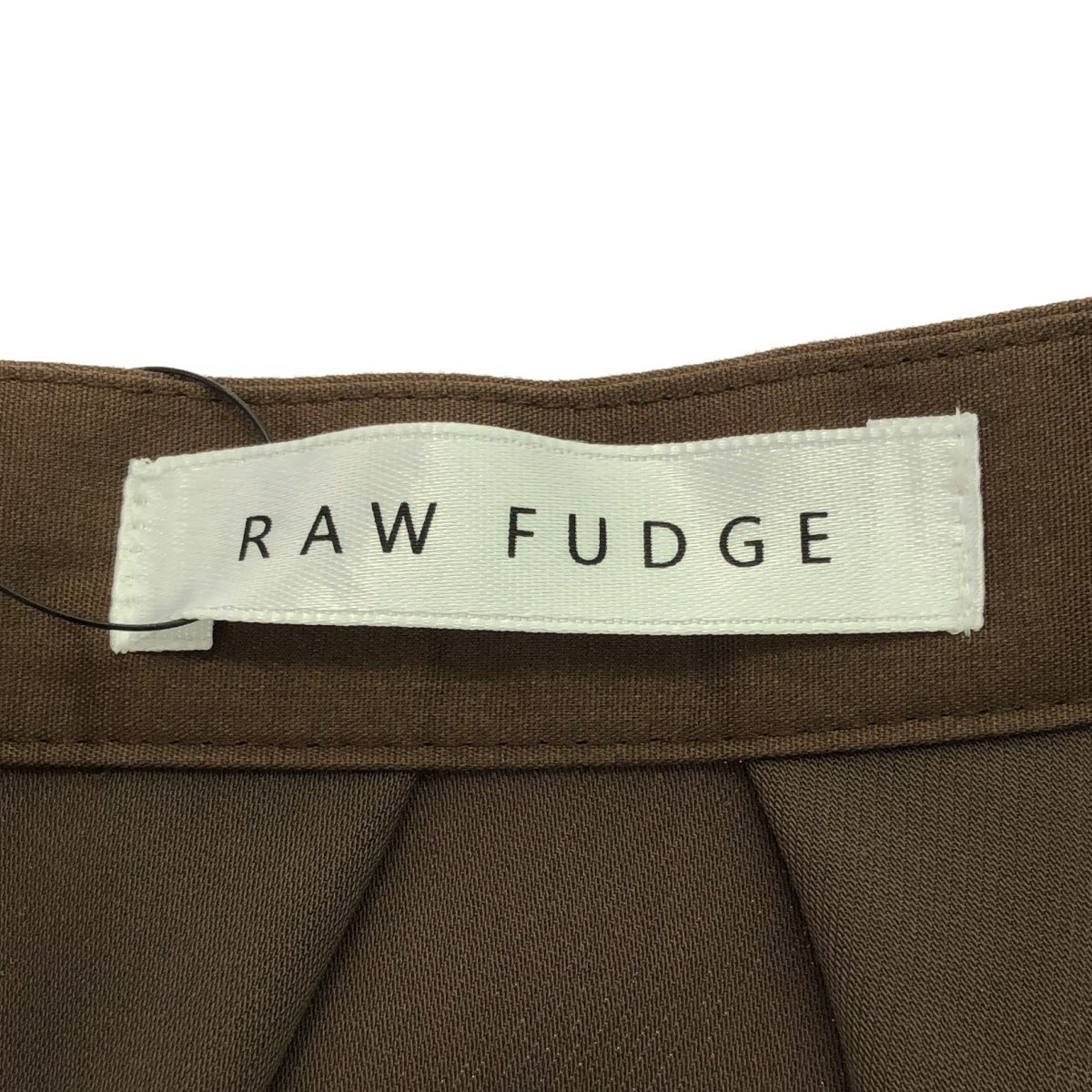RAW FUDGE ローファッジ 7627555 バイカラー 配色ワンピース RAW FUDGE ローファッジ 7627555 バイカラー 配色ワンピース