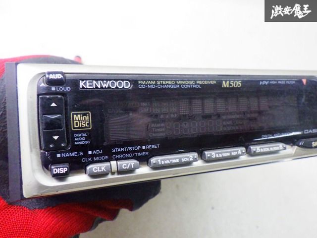 KENWOOD ケンウッド CD プレイヤー MD プレイヤー デッキ